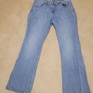 Old Navy Light Blue Flare Women's Jeans-Vintage